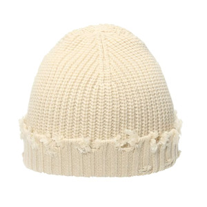 Adult Satin-Lined Distressed Hat - Beige Adult Satin-Lined Distressed Hat - Beige
