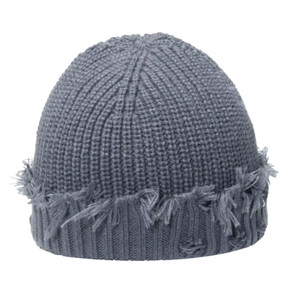 Adult Satin-Lined Distressed Hat - Grey Adult Satin-Lined Distressed Hat - Grey