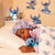 Stitch and Angel Satin Bonnet Stitch and Angel Satin Bonnet