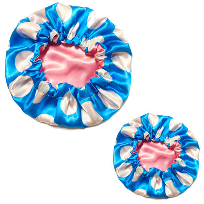 Mommy and Me Reversible Satin Bonnet - Cloud 9 (Choose up to