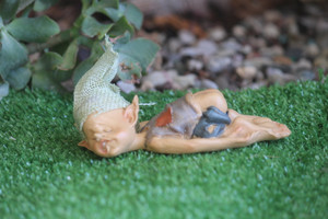 Elvin Laying on Tummy