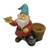 Garden Gnome - with Basket and Bird