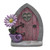 Pink Fairy Door with Flower