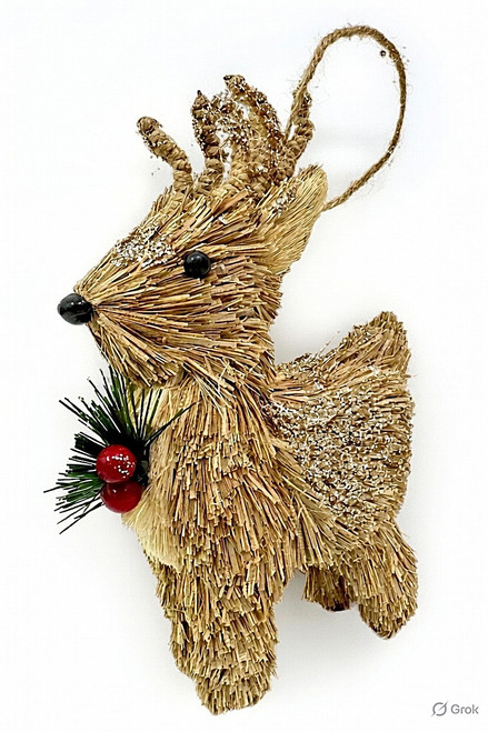 Deer Standing - Aussie Christmas Tree Ornament 13-15cm