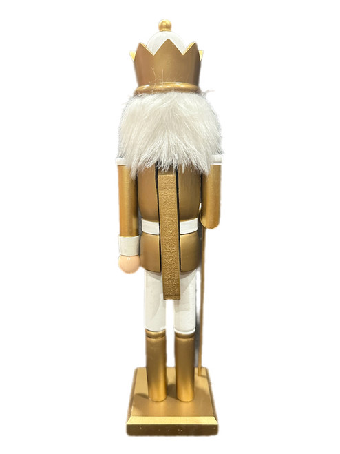Nutcracker - Traditional GOLD STAFF 38cm