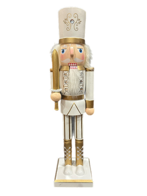 Nutcracker - Traditional GOLD SWORD 38cm