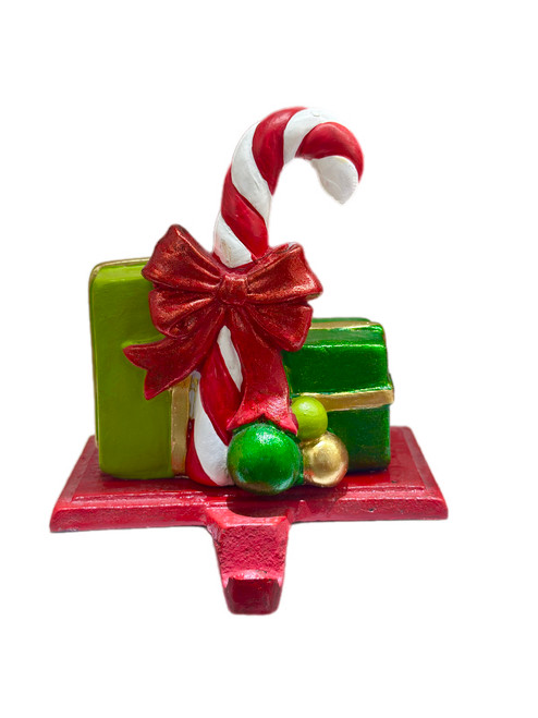 Christmas Stocking Holder - PRESENTS AND CANDY CANE 15CM