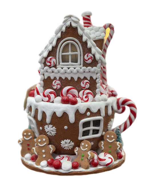 Gingerbread House - Hot Chocolate House - 20cm