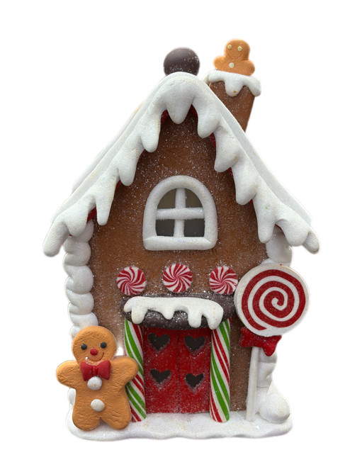 Gingerbread House - Gumdrop roof - 15cm