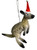 Christmas Ornament - Kangaroo Grey 7-9 cm
