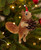 Christmas Ornament - Squirrel Standing Brown 11-12cm