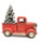 Truck - Red Rusty Christmas Jelopy Medium