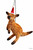Kangaroo - Aussie Christmas Tree Ornament 10cm