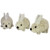 Rabbit - Set of 3 (Small) 7cm