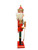 Nutcracker - Traditional GREEN JACKET & GREEN PANTS Holding Staff 60cm