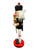 Nutcracker - RED & GOLD STAFF 20cm