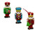 Christmas Ornament - NUTCRACKERS Set Of 3 - 11*6cm