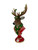 Deer - Christmas Centrepiece Bust RED & GREEN 33*16*13cm