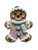 Christmas Ornament - GINGERBREAD MEN Set Of 3 - 11*8cm