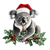 Christmas Tree Ornament - Koala -11cm