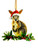 Christmas Tree Ornament - Kangaroo Joey - 11cm