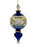 Twistdrop Garland Glass Ornament - Cobolt Blue - 12cm