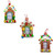 Christmas Ornament - GINGERBREAD PICTURE FRAMES (3 Asst) - 12CM
