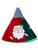 Tree Skirt - RED AND GREEN WITH SANTA PIC