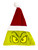 Christmas Hat - GREEN MONSTER RED AND GREEN WITH EYES FULL SIZE + KIDS