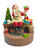 Mini Village - SANTA ANIMATED WITH LIGHT AND SOUND 30CM 