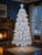 Christmas tree - FIBRE OPTIC - WHITE 150CM
