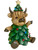 Christmas Decoration - HIGHLAND COW ARMS UP 20CM