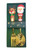 Christmas Cutlery Set - REINDEER AND SANTA SILVER SET OF 2 