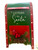 Christmas Letterbox - Tin RED AND GREEN 20CM