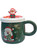 Christmas Mug - WITH CHRISTMAS PICS with Lid (4 Asst)