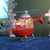 Lantern - HELICOPTER WITH SANTA 47*10*21cm