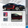 Ford Mustang Side Custom Stripes 3M FASTBACK 1 2005-2009