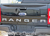 Black 2019 Ford Ranger Tailgate Decals 2019 2020 2021 2022 2023 2024 FORD RANGER TAILGATE