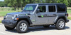 Front View of 2017 Jeep Wrangler Graphics BYPASS and ACCENTS 2018-2020 2021 2022 2023