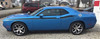 Side of blue Classic! R/T Dodge Challenger Side Stripes DUEL 11 2011-2021 2022 2023