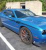 Blue NEW! RT, SRT, Hellcat Dodge Challenger Side Stripes FURY 2011-2020 2021 2022 2023