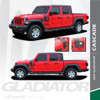 2020-2021 2022 2023 Jeep Gladiator & 2018-2021 2022 2023 Wrangler Hood Decals CASCADE