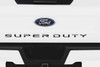 2017-2019 Ford F-250 F-350 Rear Tailgate Text Decals Letter Stripes Vinyl Graphics