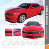 HOOD SPIKES | Chevy 2010-2015 Camaro Hood Decal Stripe Kit Wet and Dry Install Vinyl