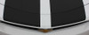 Hood view of Chevy Camaro Racing Stripes 3M CAM SPORT | 2016 2017 2018 Chevy Camaro Stripes and Decals