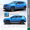 COURSE ROCKER | Jeep Compass Graphic Decals 2017-2020 2021 2022 2023 Wet and Dry Install Vinyl