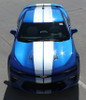 Front view of 2016 Camaro Racing Stripes TURBO RALLY 3M 2016 2017 2018