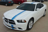 Front angle of 2013 Dodge Charger Euro Stripes E RALLY 2011 2012 2013 2014