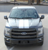 Front View of 2017 F150 Rally Stripes F RALLY 2015 2016 2017