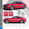 LANCE : 2015-2017 Ford Mustang Mid-Door Accent Stripes Vinyl Graphic Decals Kit